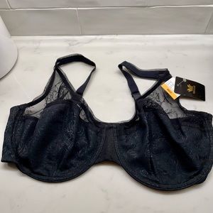 Wacoal 40DD Black My Obsession unlined bra